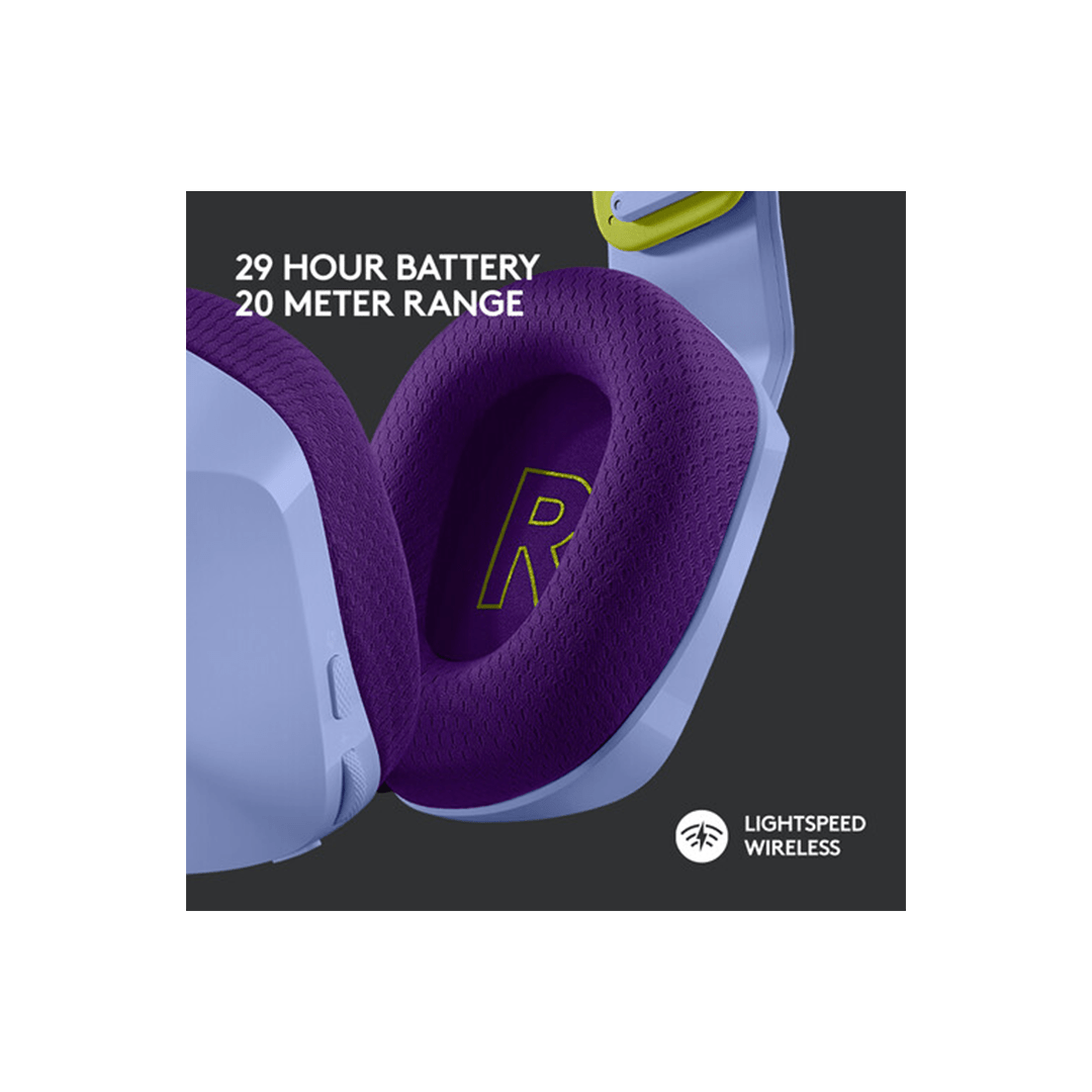 Logitech G733 LIGHTSPEED Wireless RGB Gaming Headset - Lilac in Qatar Logitech G733 LIGHTSPEED Wireless RGB Gaming Headset - Lilac in Qatar